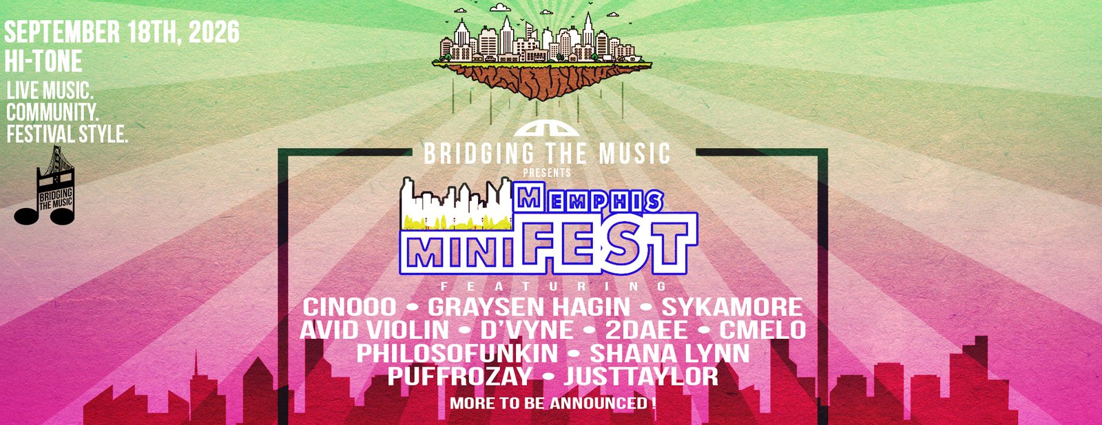 Memphis miniFEST (9/18/26)