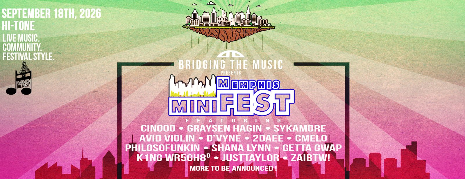 Memphis miniFEST (9/18/26)