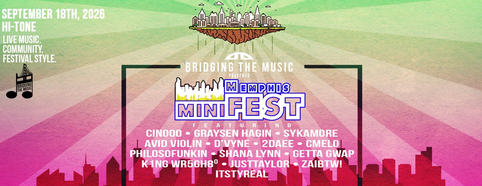 Memphis miniFEST (9/18/26)