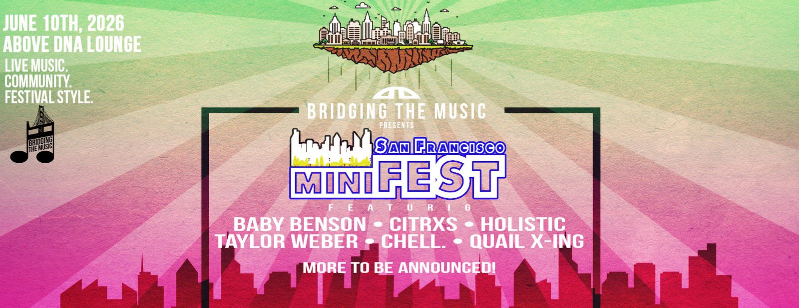 San Francisco miniFEST (6/10/26)