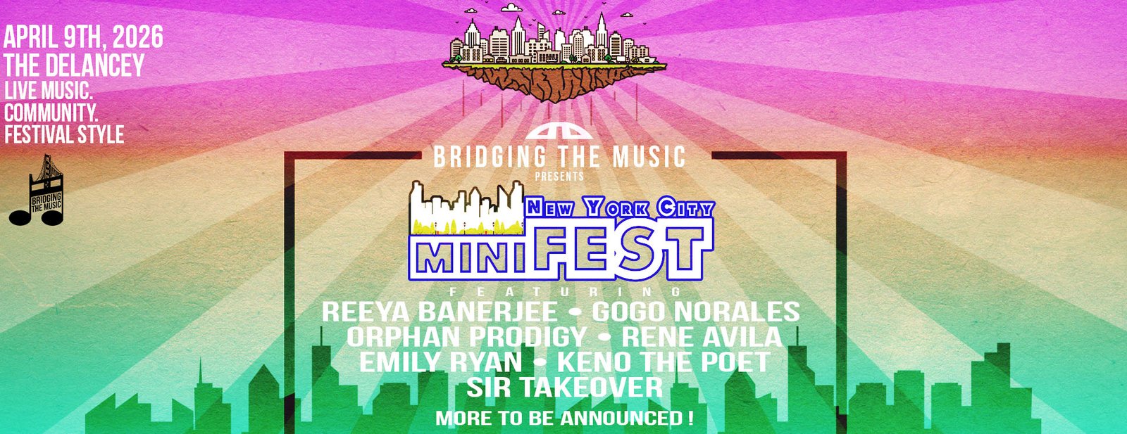 New York City miniFEST (4/9/26)