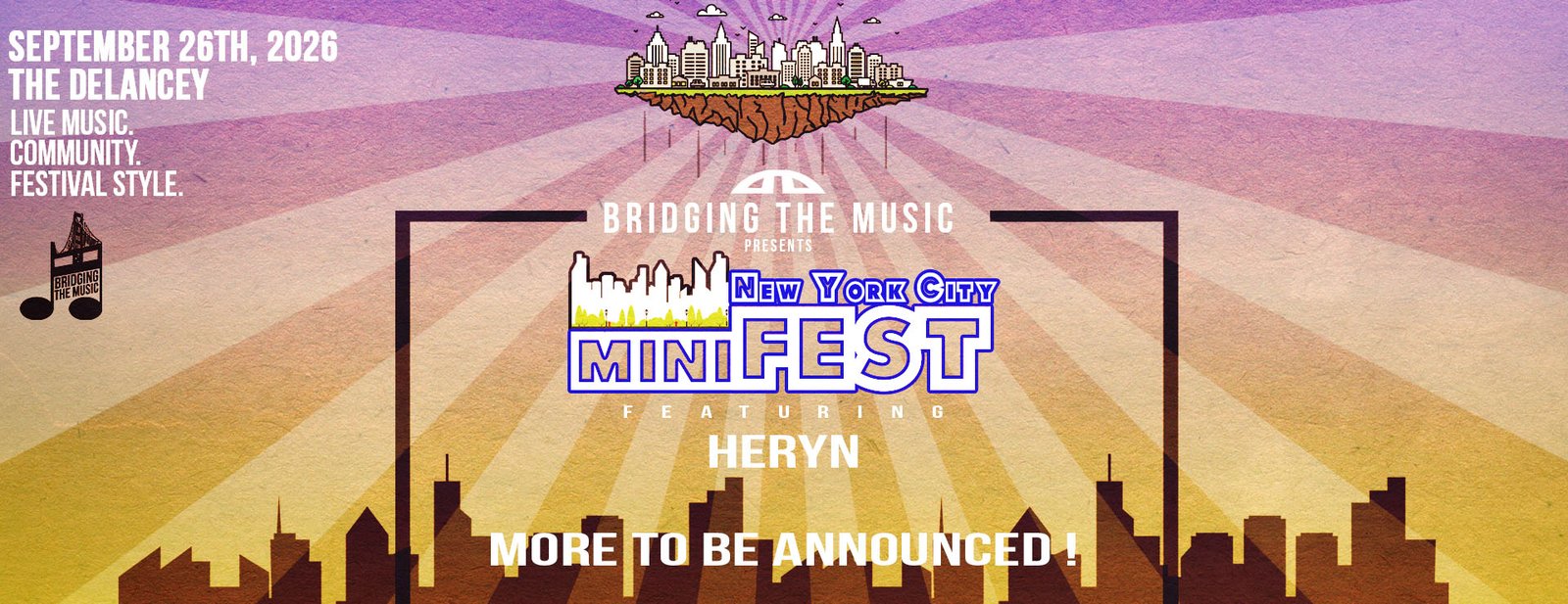 New York City miniFEST (9/26/26)