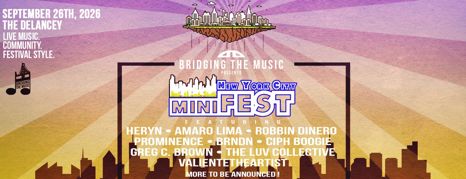 New York City miniFEST (9/26/26)