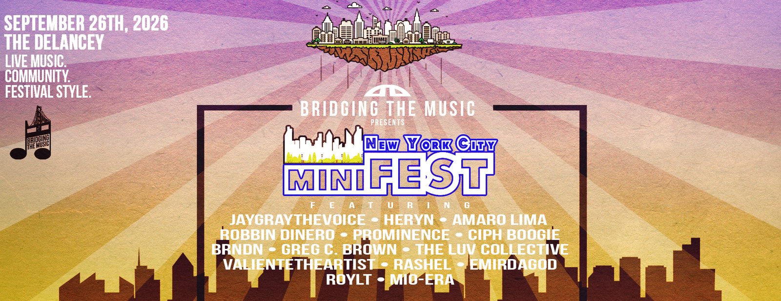 New York City miniFEST (9/26/26)