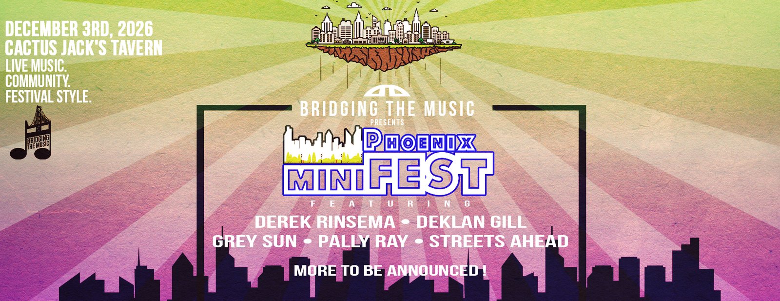 Phoenix miniFEST (12/3/26)