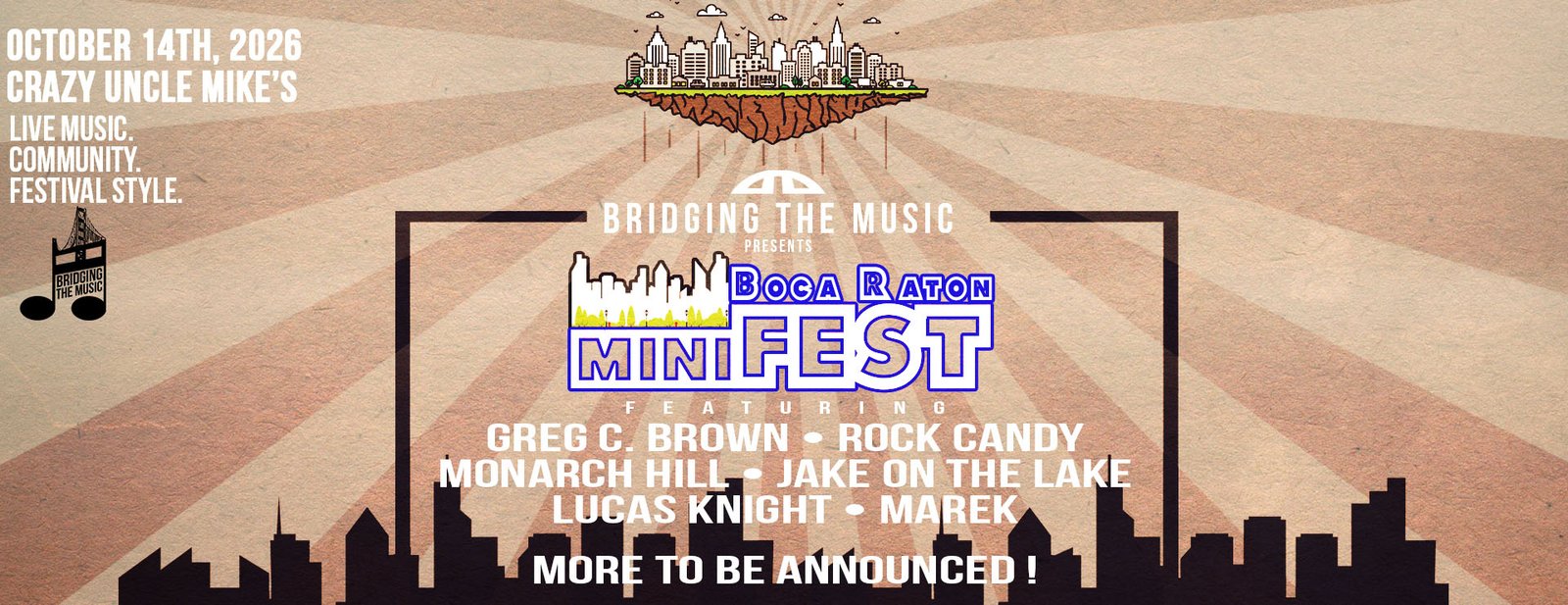 Boca Raton miniFEST (10/14/26)