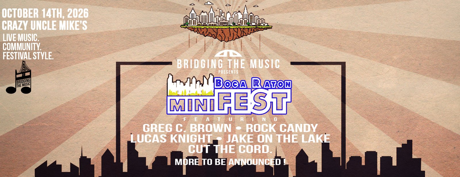 Boca Raton miniFEST (10/14/26)