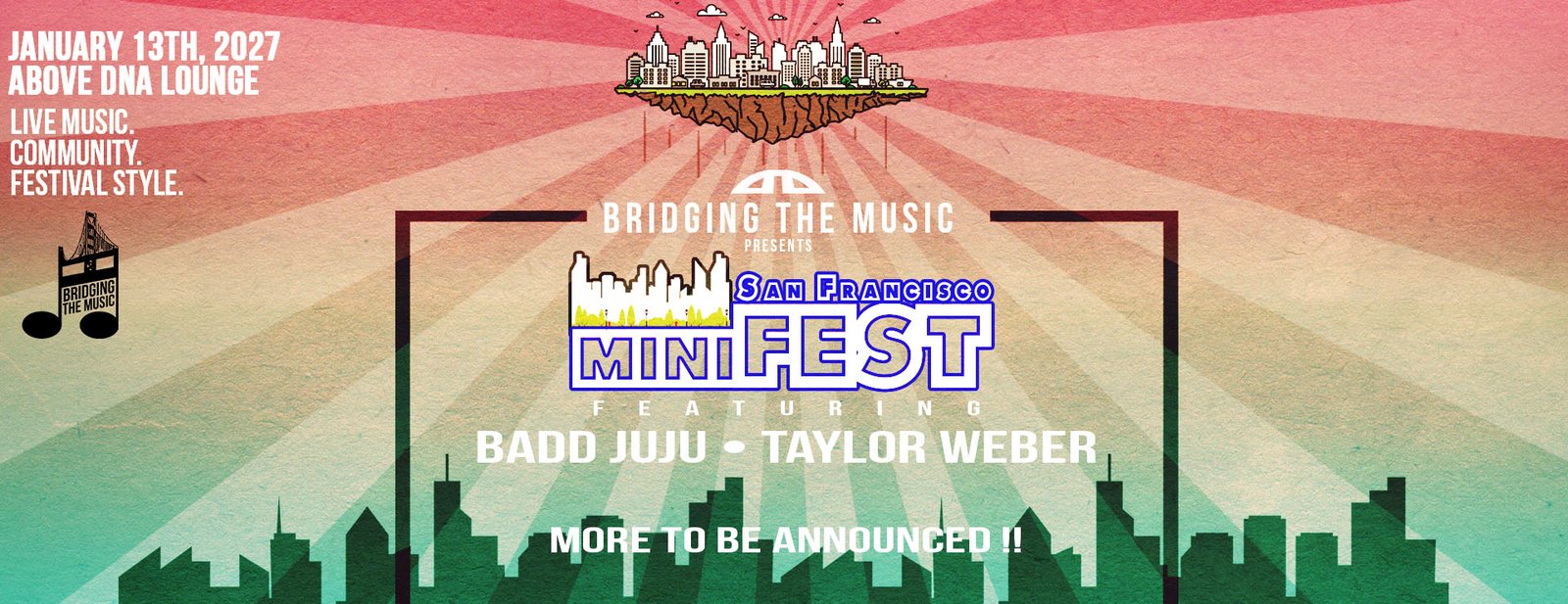 San Francisco miniFEST (1/13/27)