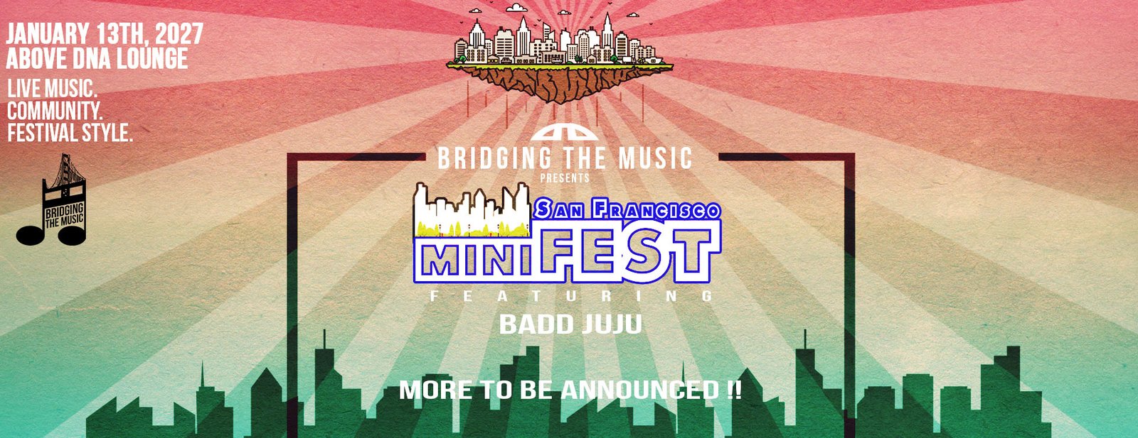 San Francisco miniFEST (1/13/27)